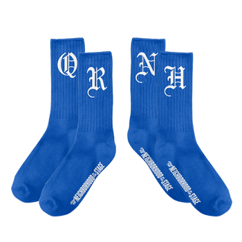 QR/NH Initial Socks